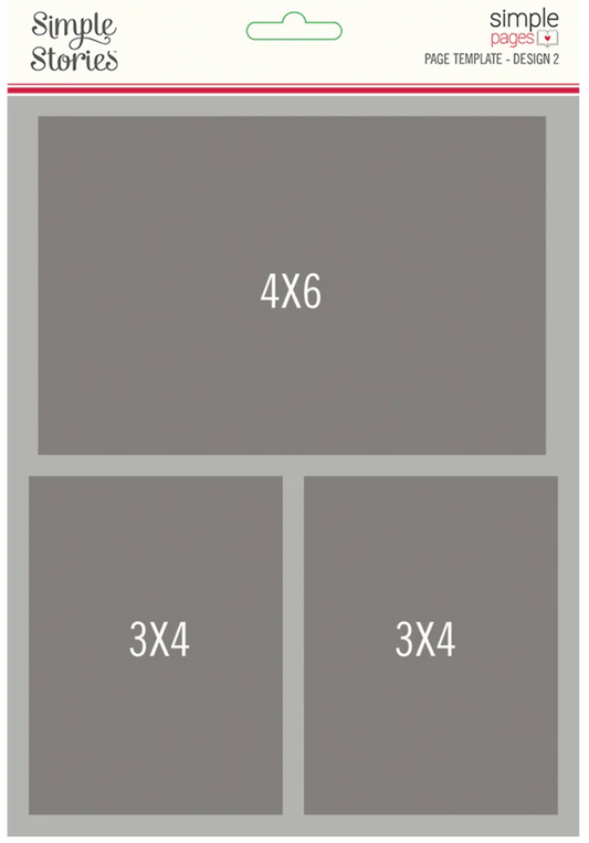 Simple Stories Page Template 2