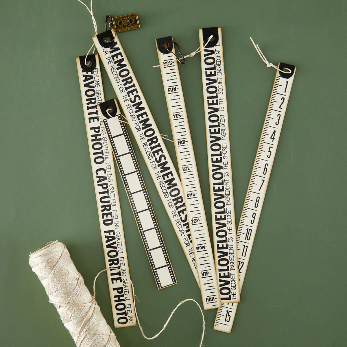 Spellbinders Keepsake Strips Clear Stamp Set by Esther Glas