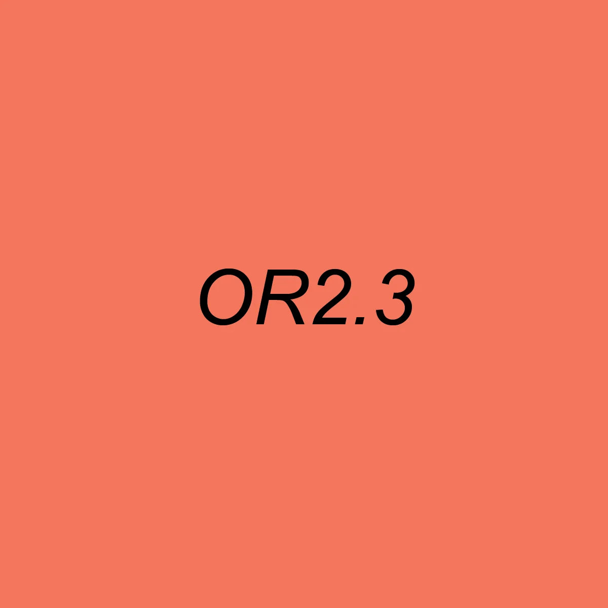 Olo Brush Markers 2mL Barrels - Orange Red