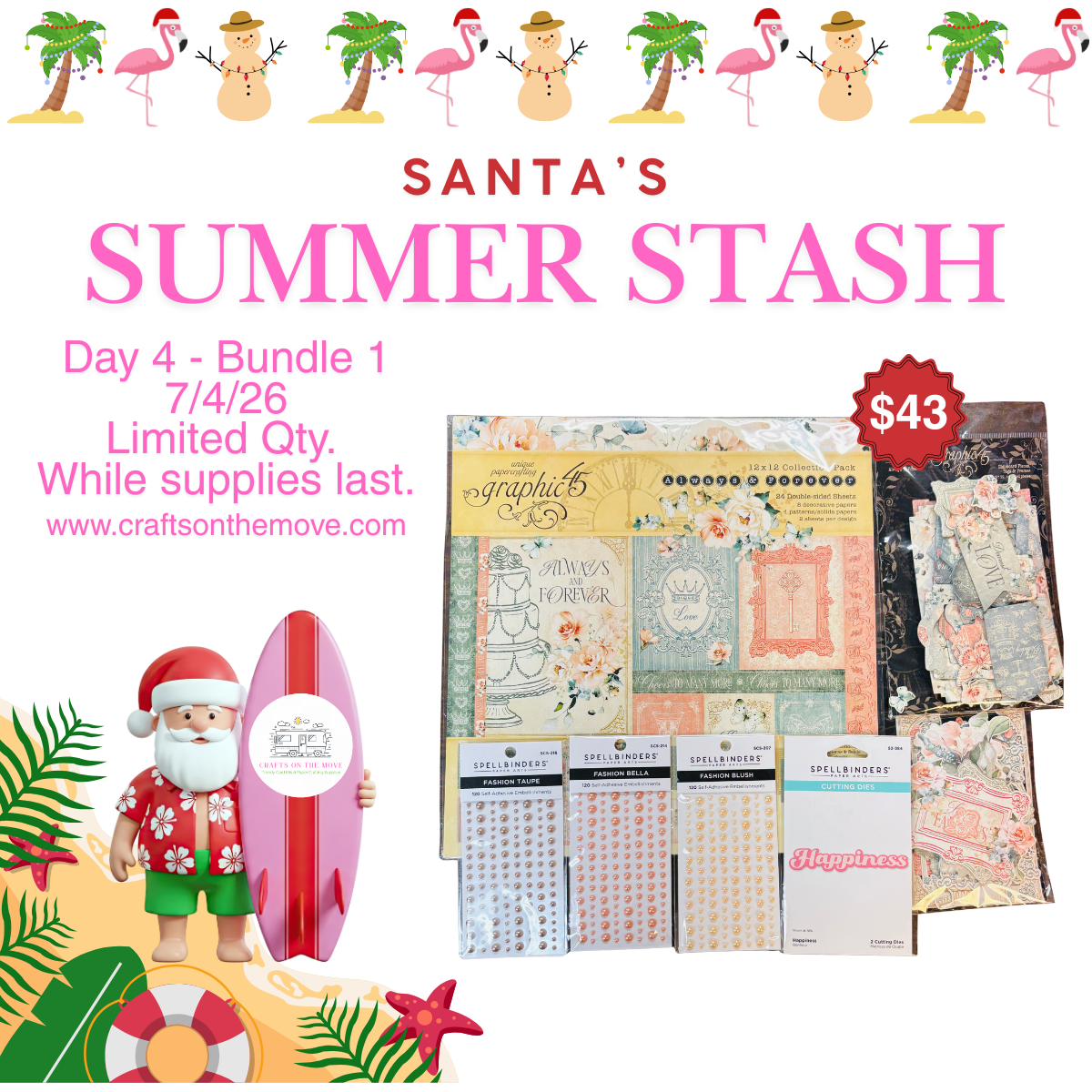Santa's Summer Stash: Day 4 - Bundle 1
