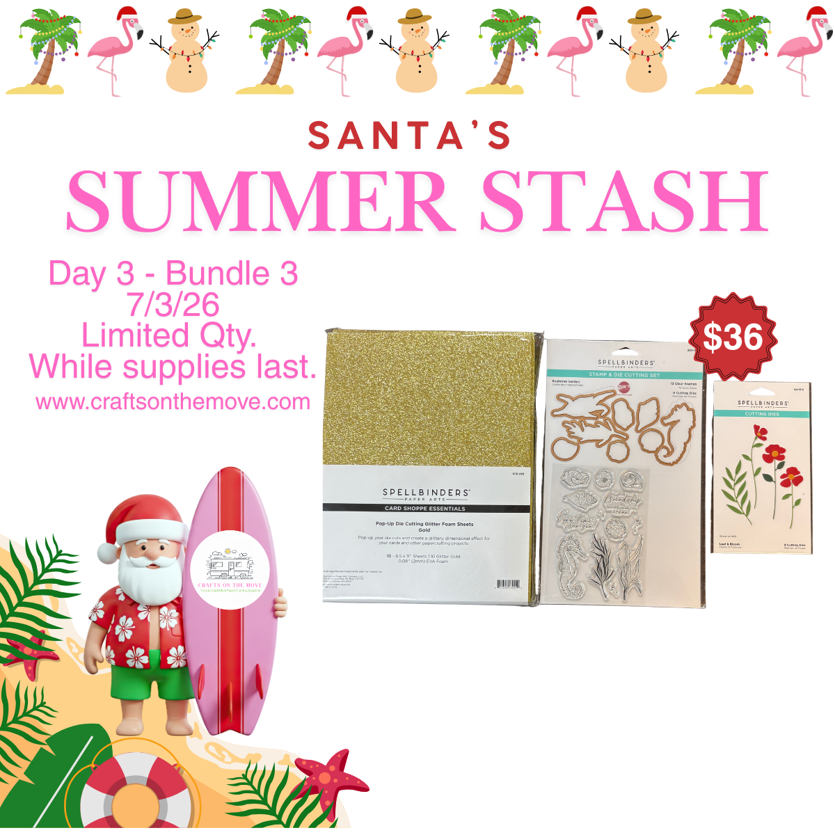 Santa's Summer Stash: Day 3 - Bundle 3