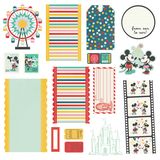 paper ephemera displayed for simple stories say cheese card kit