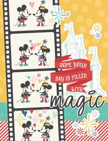 classic mouse birthday card with female classic mouse