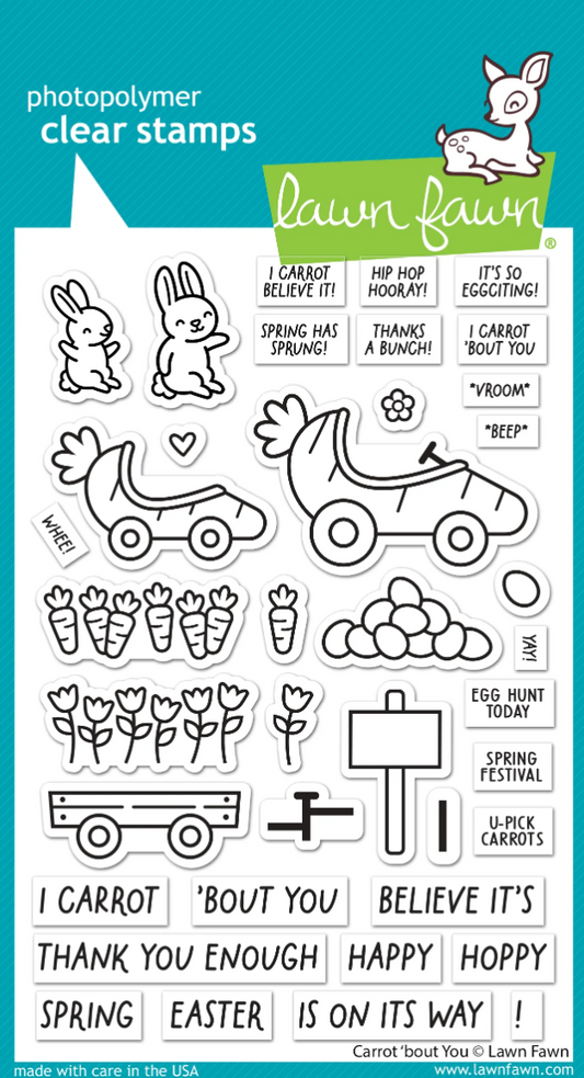 Carrot 'bout You Stamp and Die bundle