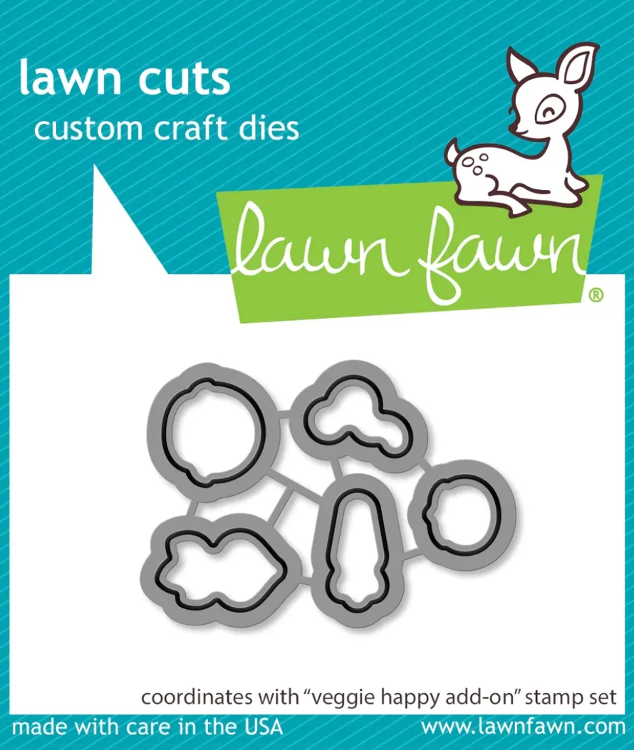 Veggie Happy Add-on Lawn Cuts & Stamp