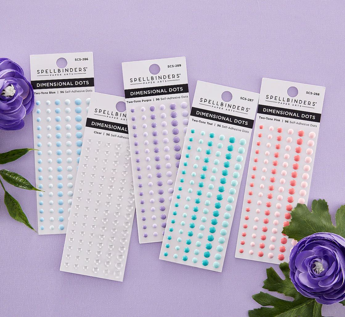 Spellbinders Dimensional Enamel Dots