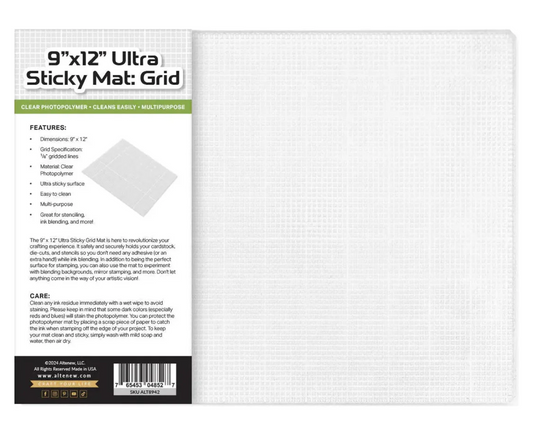 Ultra Sticky Mat: Grid
