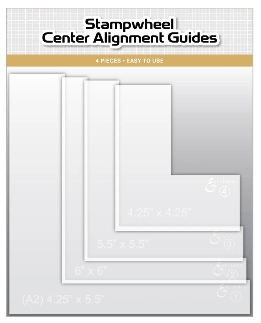 Stampwheel Center Alignment Guides