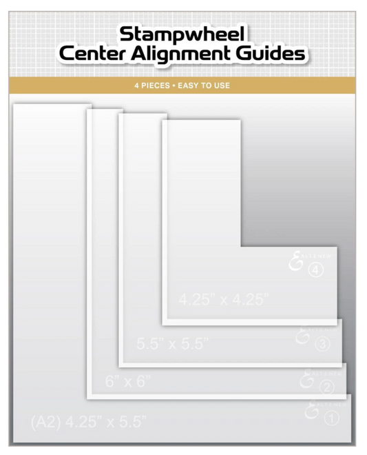 Stampwheel Center Alignment Guides