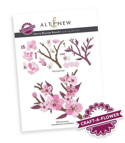 Craft-A-Flower: Cherry Blossom Branch Layering Die Set