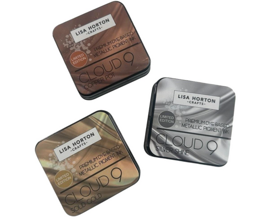 Cloud 9 Limited Edition Metallic Ink Pads