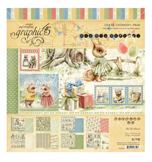 Hip Hip Hooray 12" x 12" Paper Collection