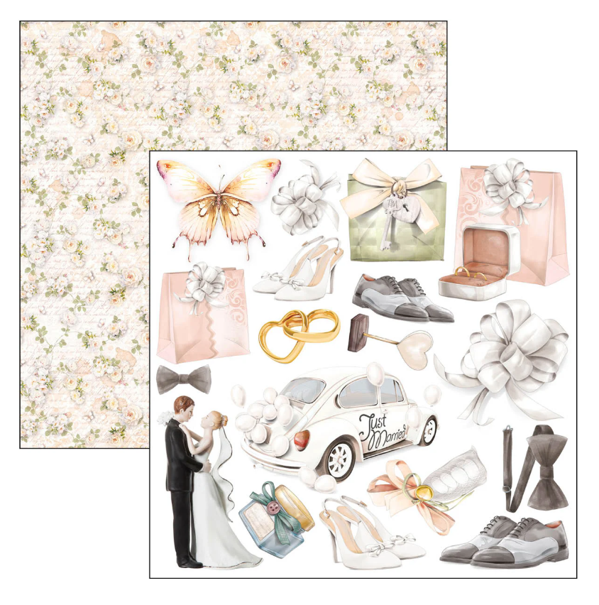 Always & Forever Fussy Cut Pad 6"x6" Pad