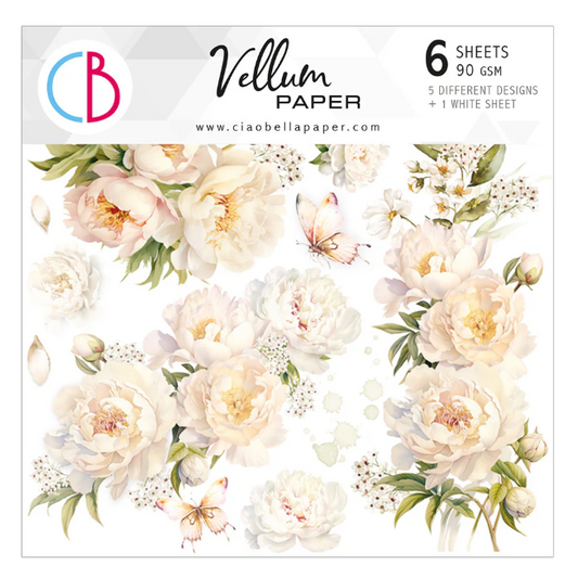 Vellum Always & Forever Fussy Cut 6"x6" Pad
