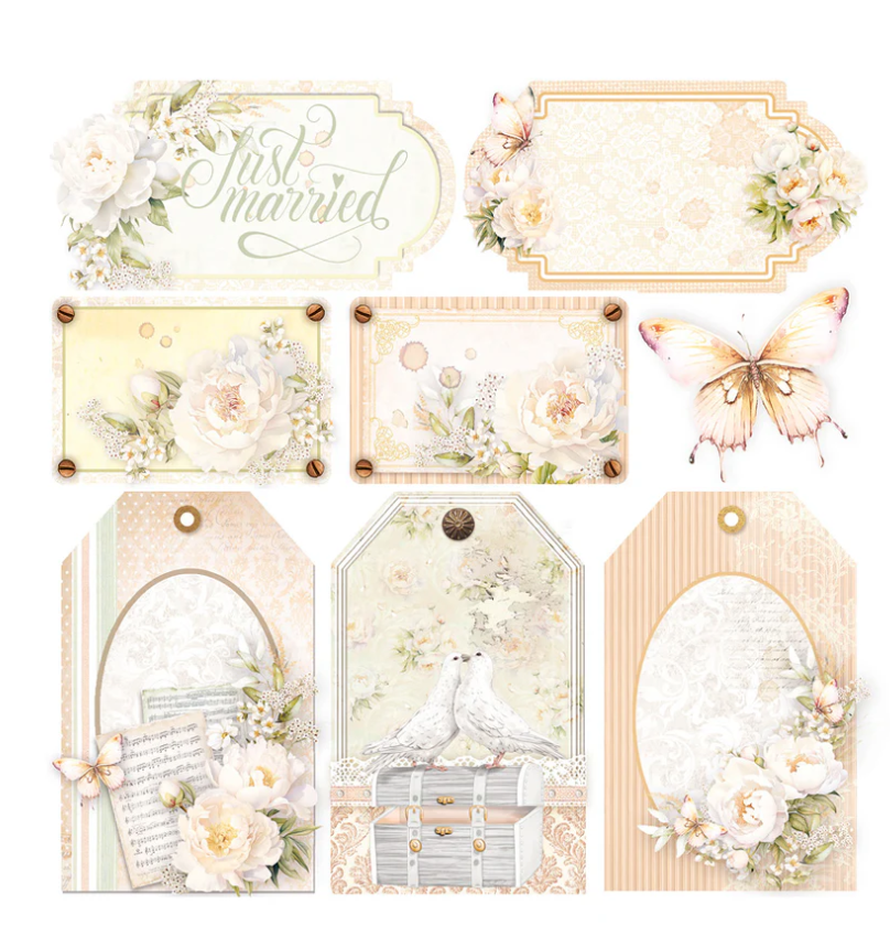 Vellum Always & Forever Fussy Cut 6"x6" Pad