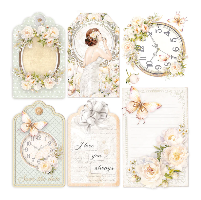 Vellum Always & Forever Fussy Cut 6"x6" Pad