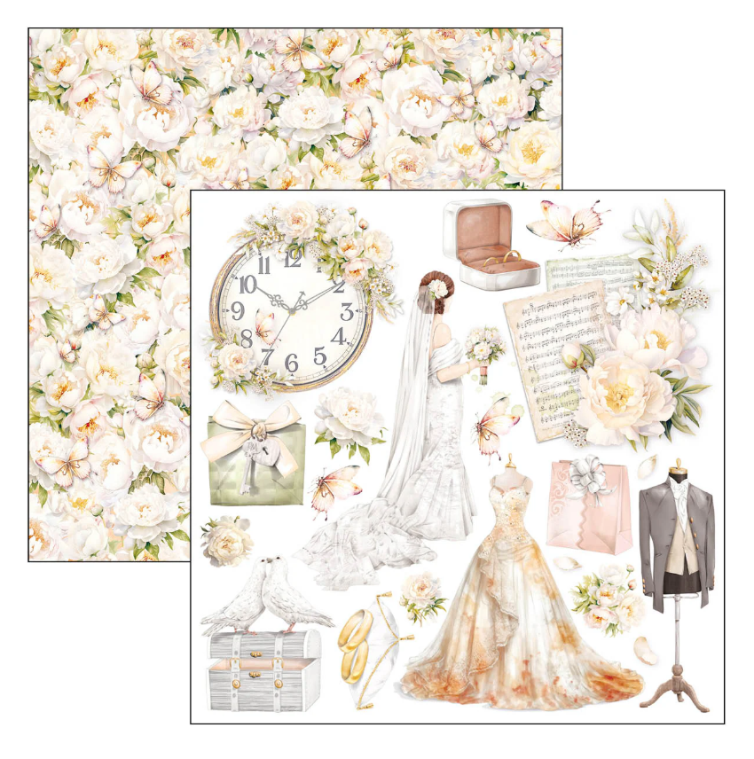 Always & Forever Fussy Cut Pad 6"x6" Pad