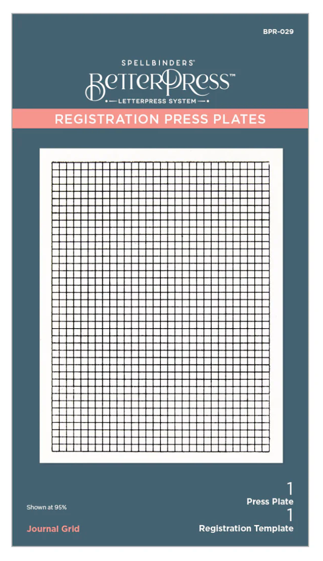 Journal Grid Registration BetterPress Plates