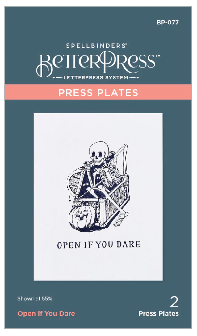Open if You Dare Press Plates
