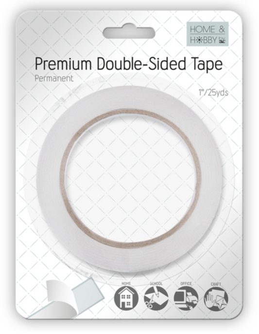 Premium Double-Sided Tape 1"