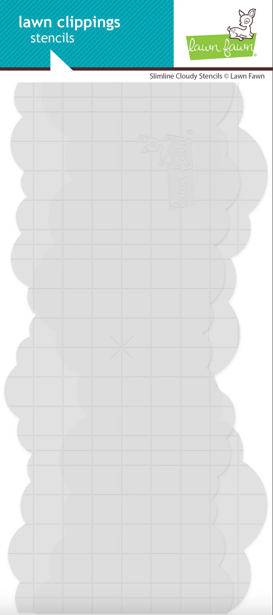 Slimline Cloudy Stencils