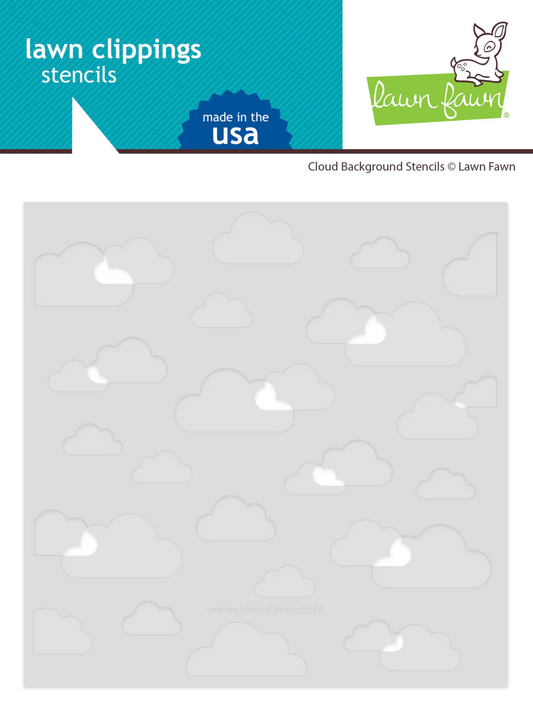 Cloud Background Stencils