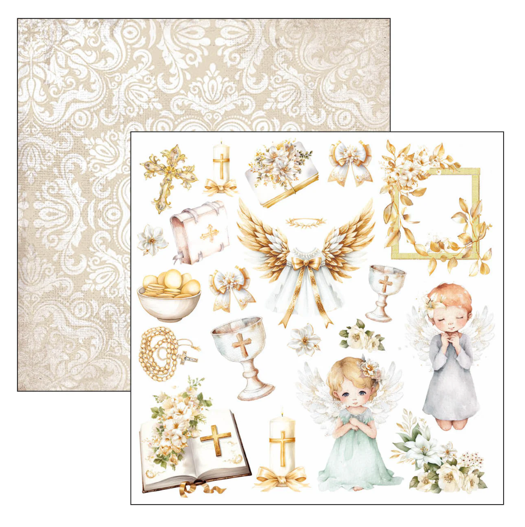 Blessing Day Fussy Cut Pad 6"x6" 24/Pkg