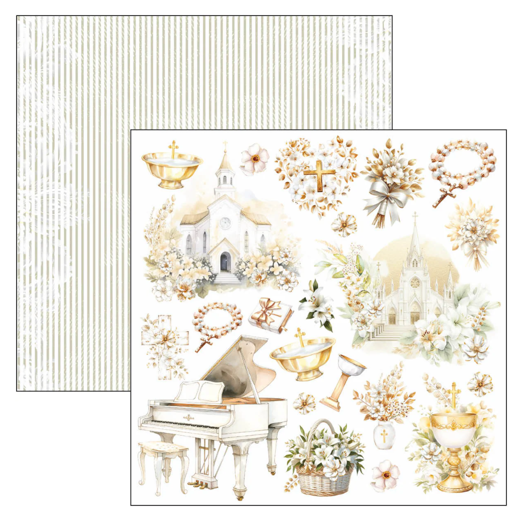 Blessing Day Fussy Cut Pad 6"x6" 24/Pkg