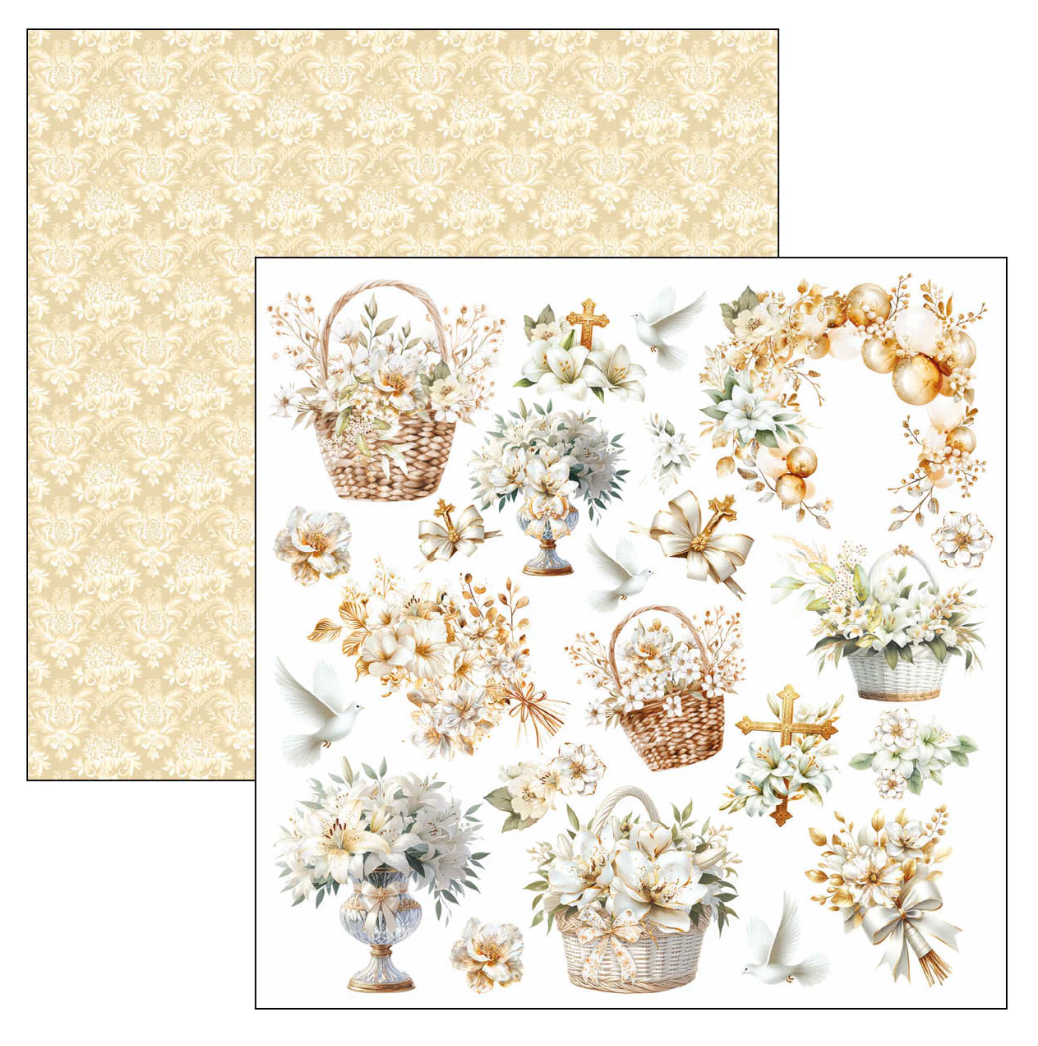Blessing Day Fussy Cut Pad 6"x6" 24/Pkg