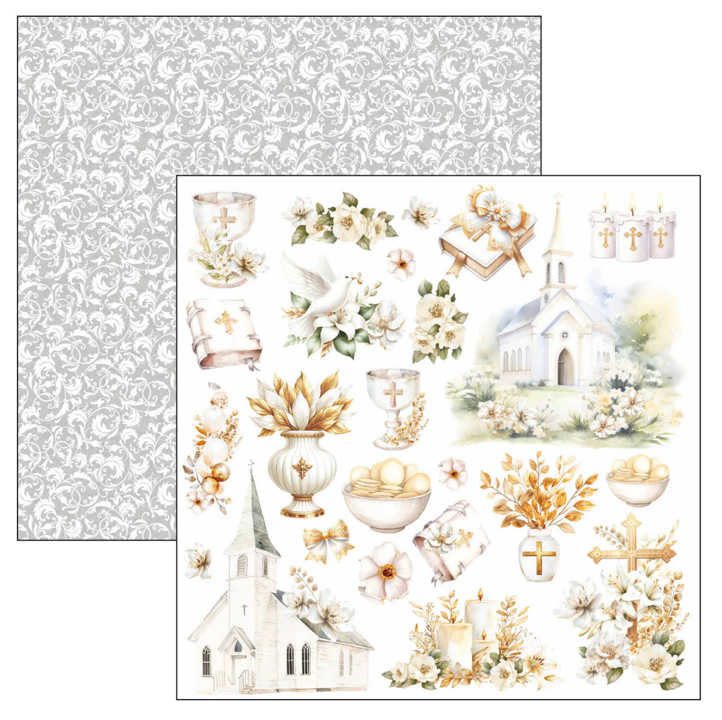 Blessing Day Fussy Cut Pad 6"x6" 24/Pkg