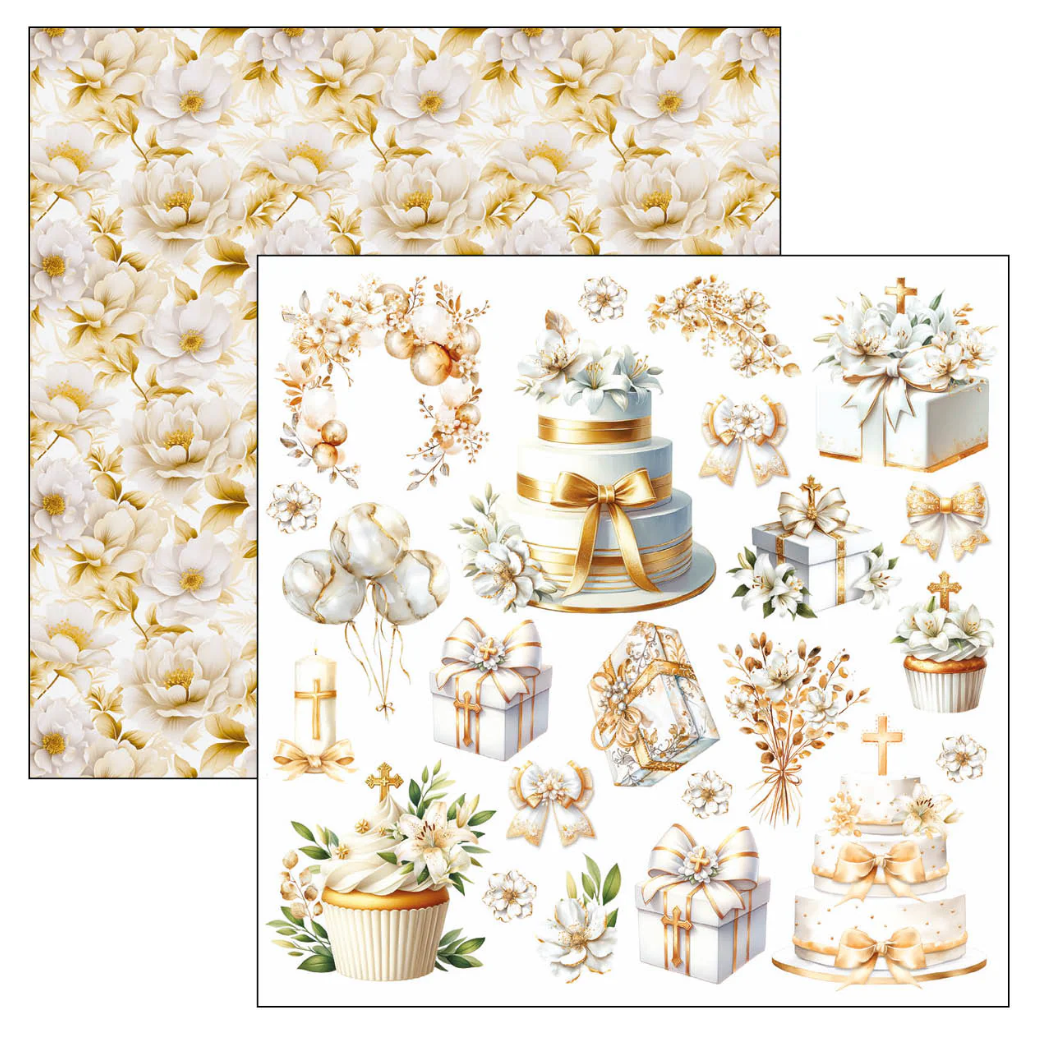 Blessing Day Fussy Cut Pad 6"x6" 24/Pkg
