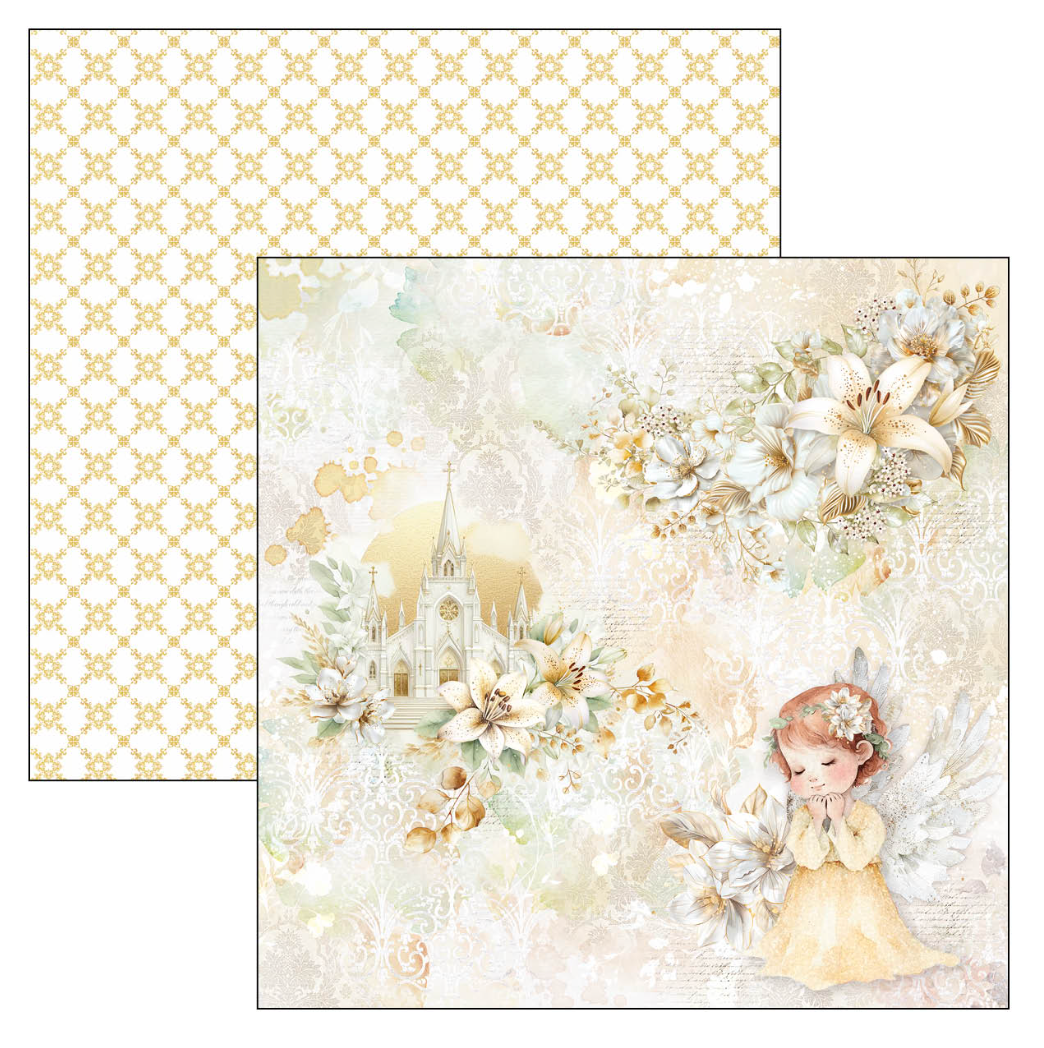 Blessing Day Paper Pad 12"x12" 12/Pkg