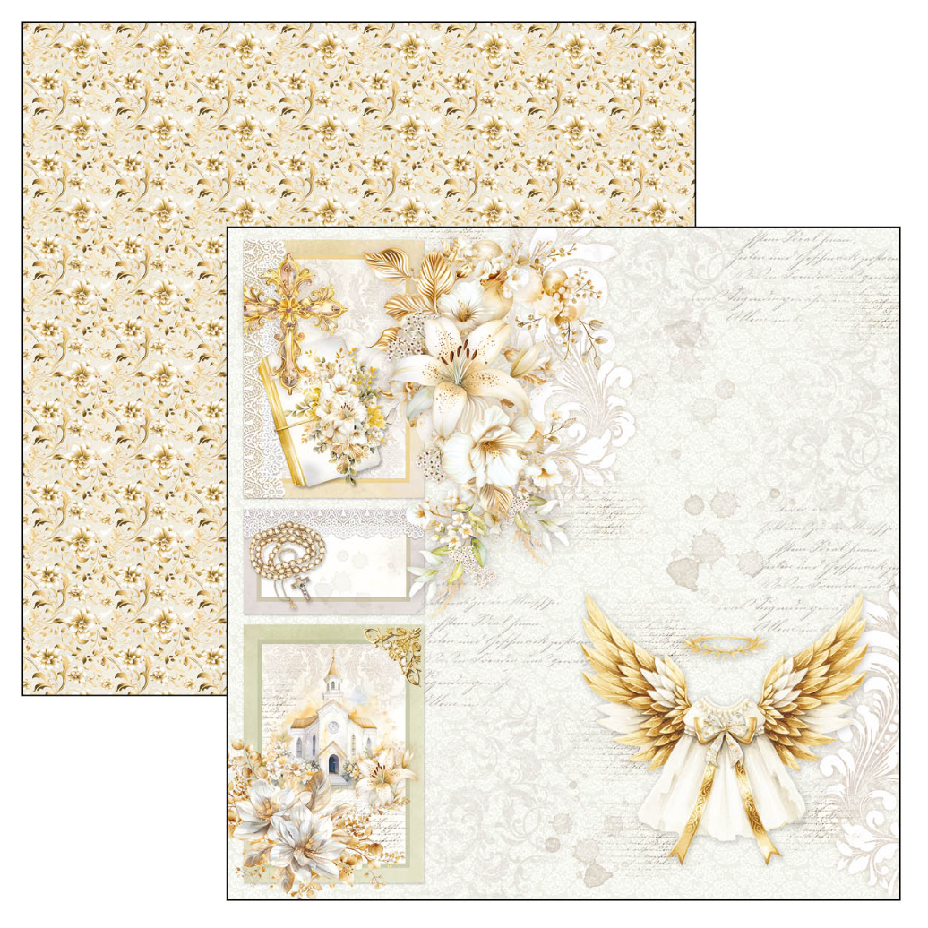Blessing Day Paper Pad 12"x12" 12/Pkg