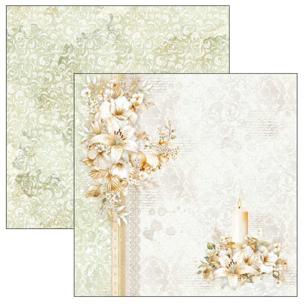 Blessing Day Paper Pad 12"x12" 12/Pkg