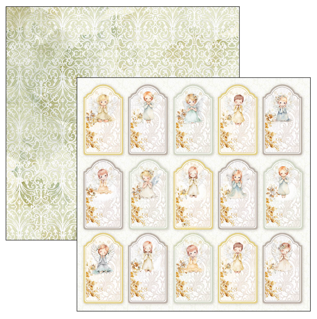 Blessing Day Patterns Pad 12"x12" 8/Pkg