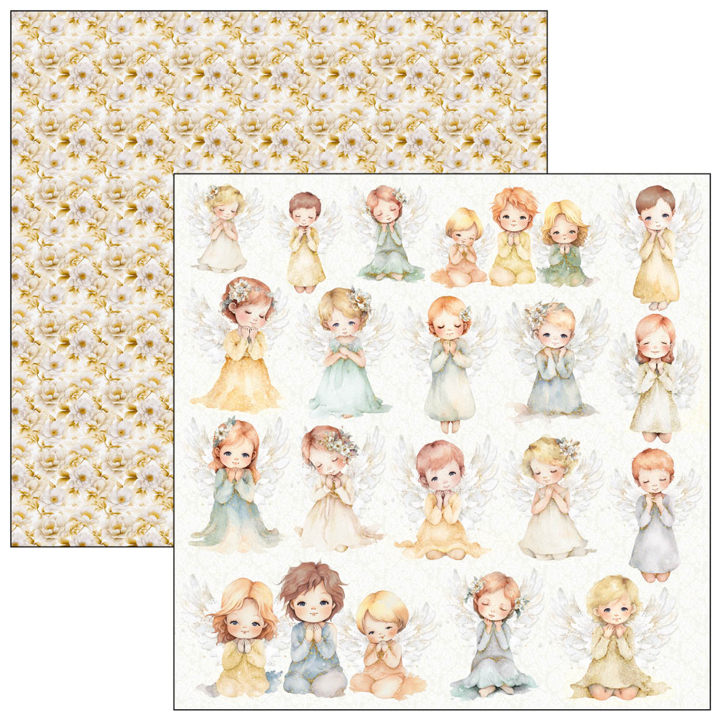 Blessing Day Patterns Pad 12"x12" 8/Pkg
