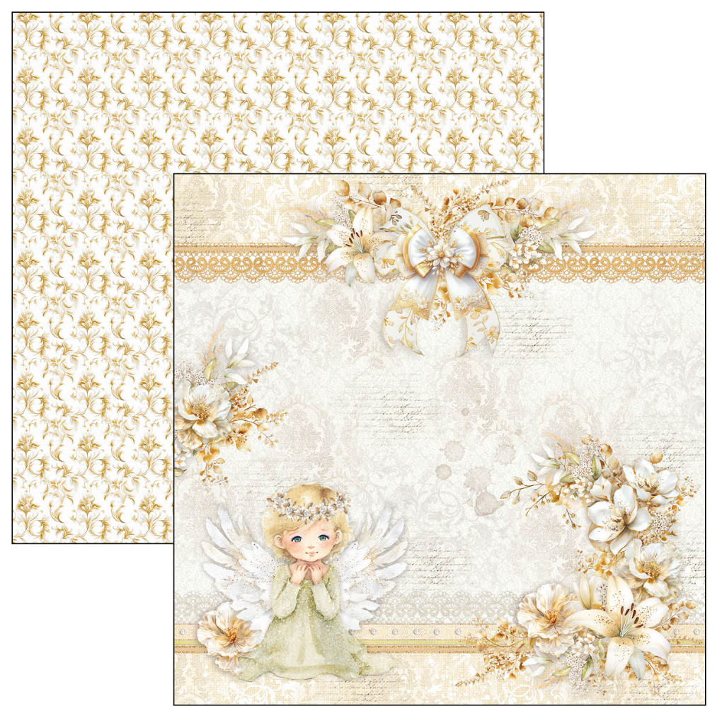 Blessing Day Patterns Pad 12"x12" 8/Pkg