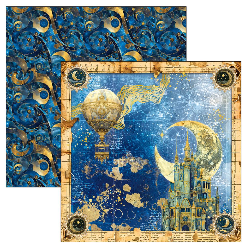 Celestial Patterns Pad 12"x12" 8/Pkg