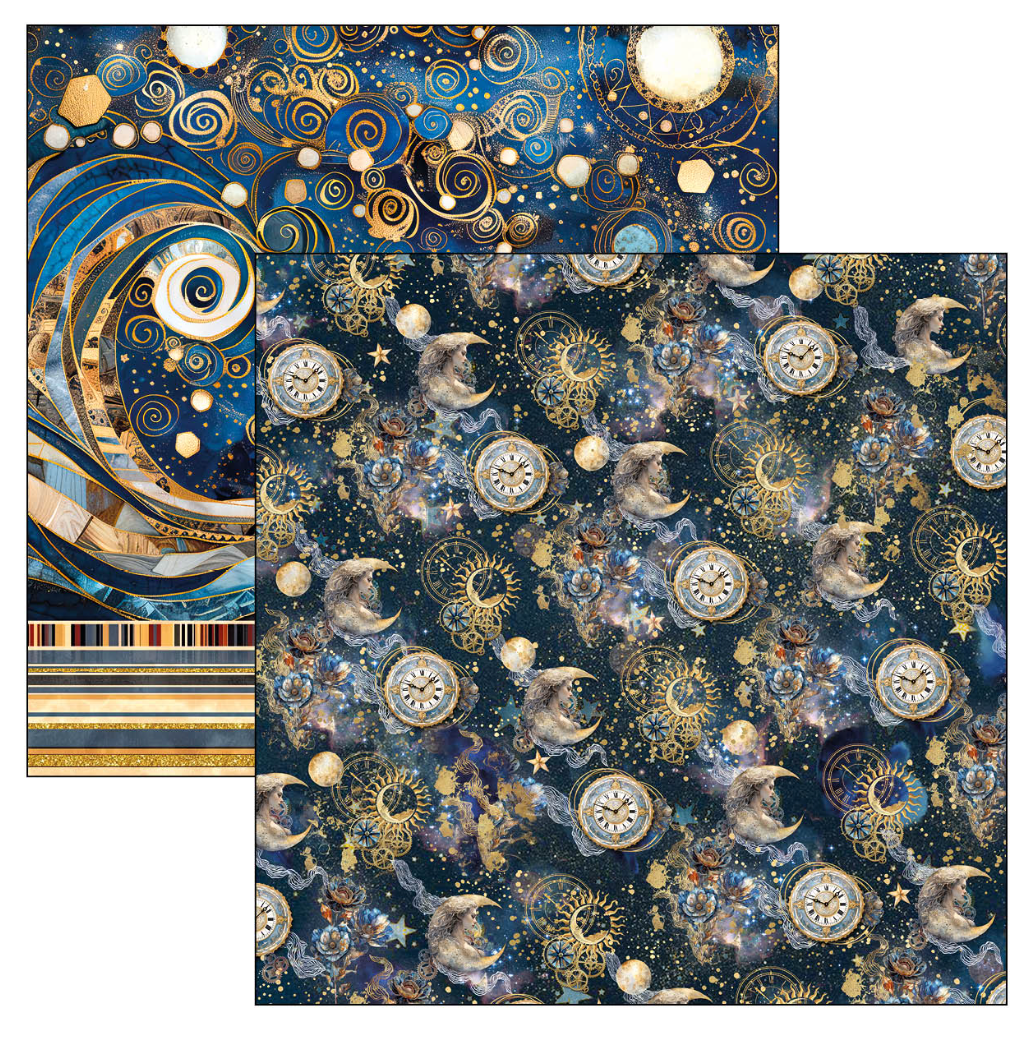 Celestial Patterns Pad 12"x12" 8/Pkg