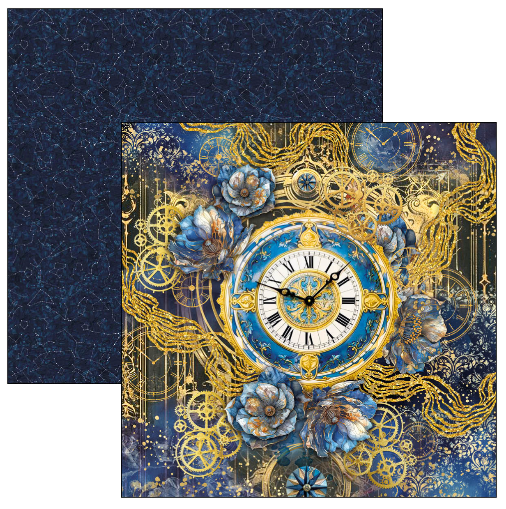 Celestial Paper Pad 12"x12" 12/Pkg