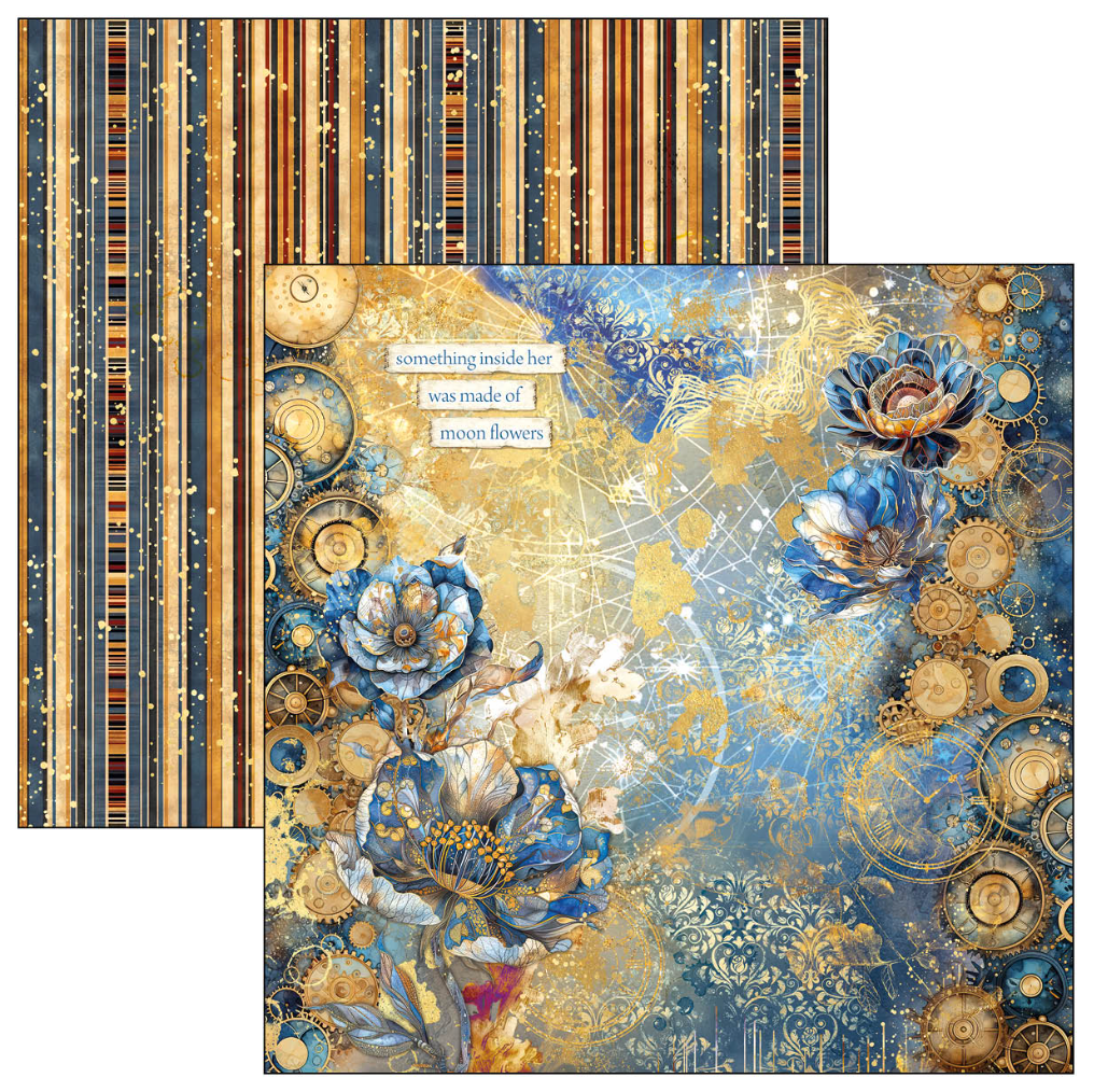 Celestial Paper Pad 12"x12" 12/Pkg
