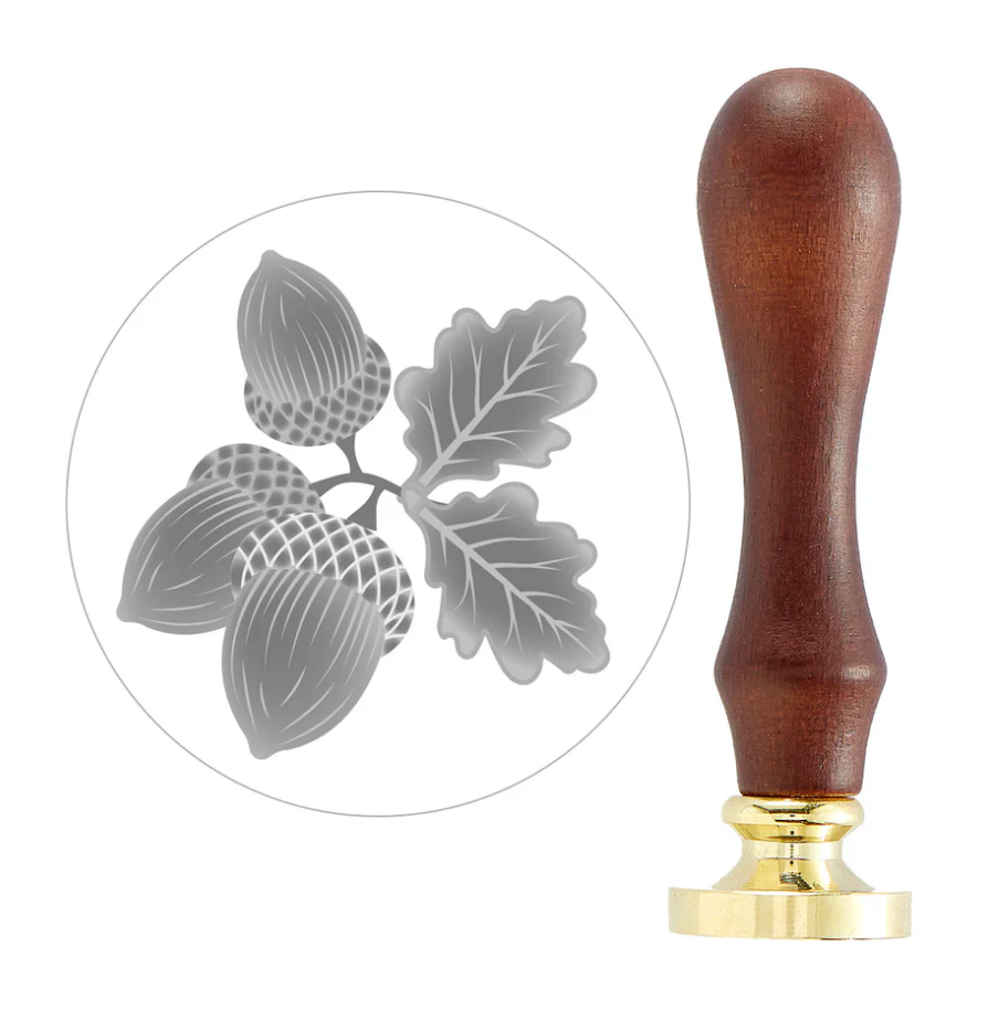 Acorn Trio 3D Wax Seal Stamp