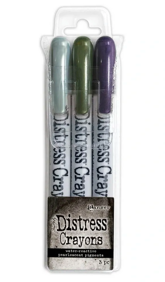 Tim Holtz Distress Crayon Pearl Set #6