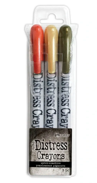 Tim Holtz Distress Crayon Pearl Set #5