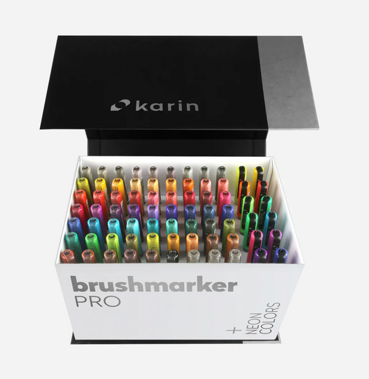 Karin Brushmarker PRO 72pc Mega Box PLUS Set