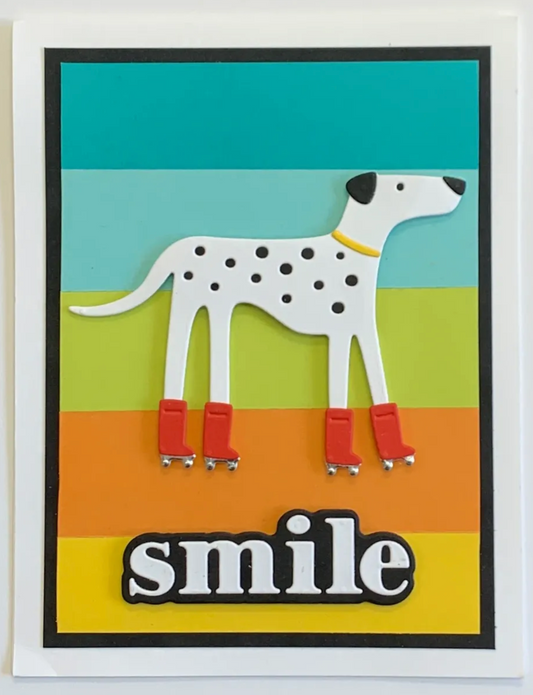 Disco Dottie A2 Card Kit with Dies