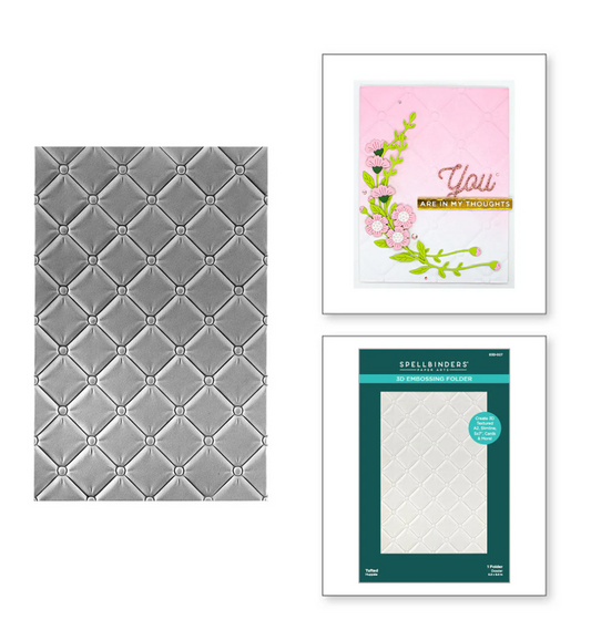 Tufted 3D Embossing Folder