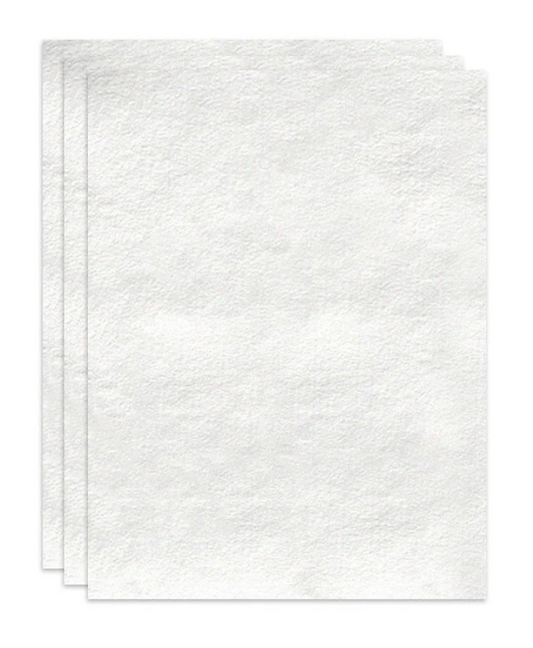 Hero Arts Luxe White Watercolor Paper 8.5" x 11" - 10 Pack
