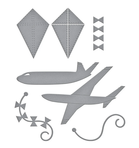 Fly Away Etched Dies