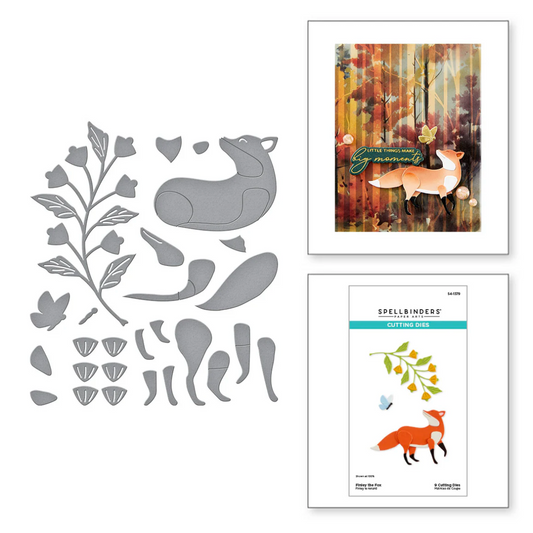 Finley the Fox Etched Dies
